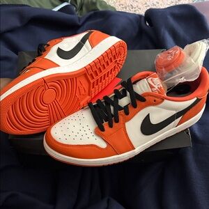 Nike Air Jordon 1 Low OG “Starfish” size 13